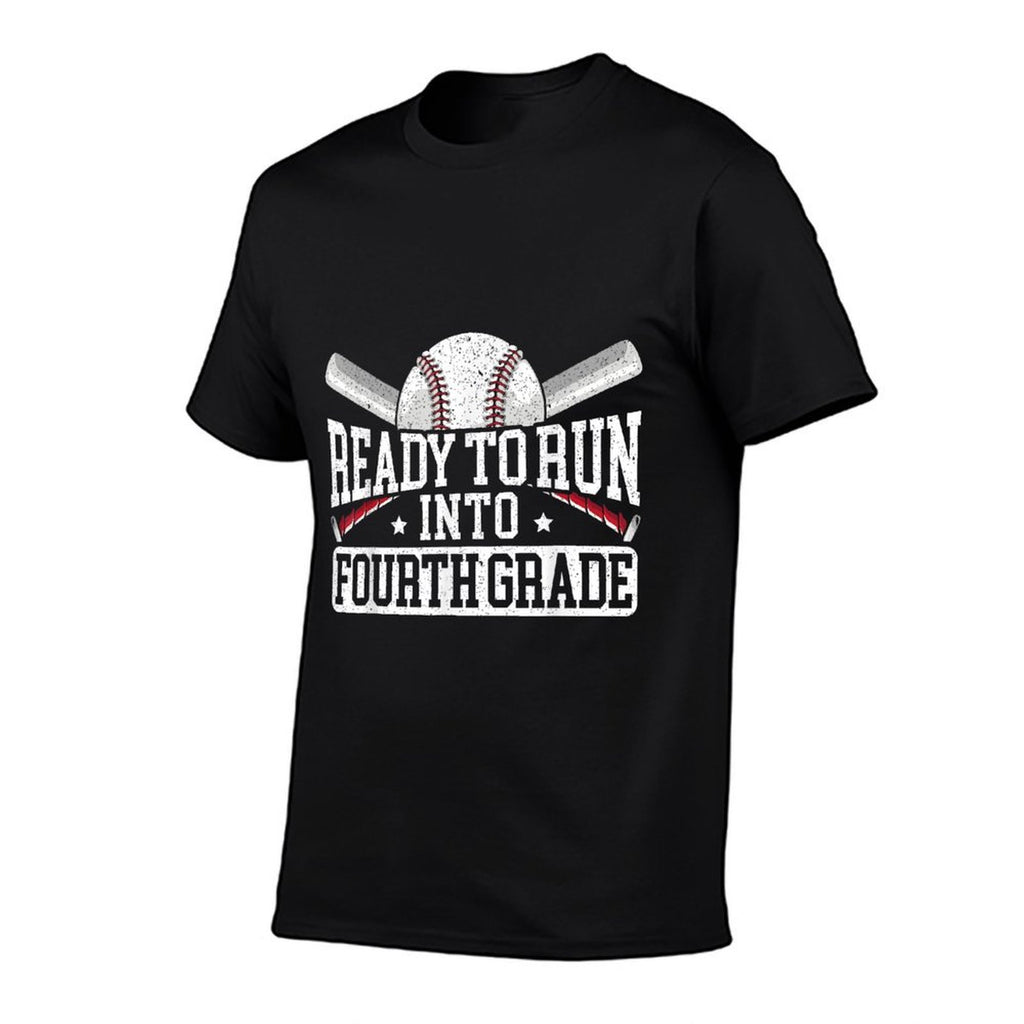 Ready To Run Into Fourth Grade First Day Of School  Tagless Design T-Shirt