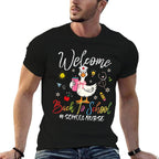 School Nurse Goose Welcome Back To School Gifts For Women  Trendy Pattern T-Shirt