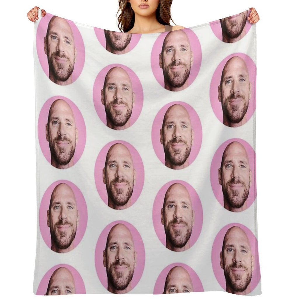Johnny Sins Pornstar Quick-dry Throw Blanket