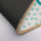 Ocean Two Blue Tone Aesthetic Design Durable Bath Mat