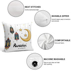 Ramadan Kareem Gifts Soft Warmth Comfort Throw Pillow