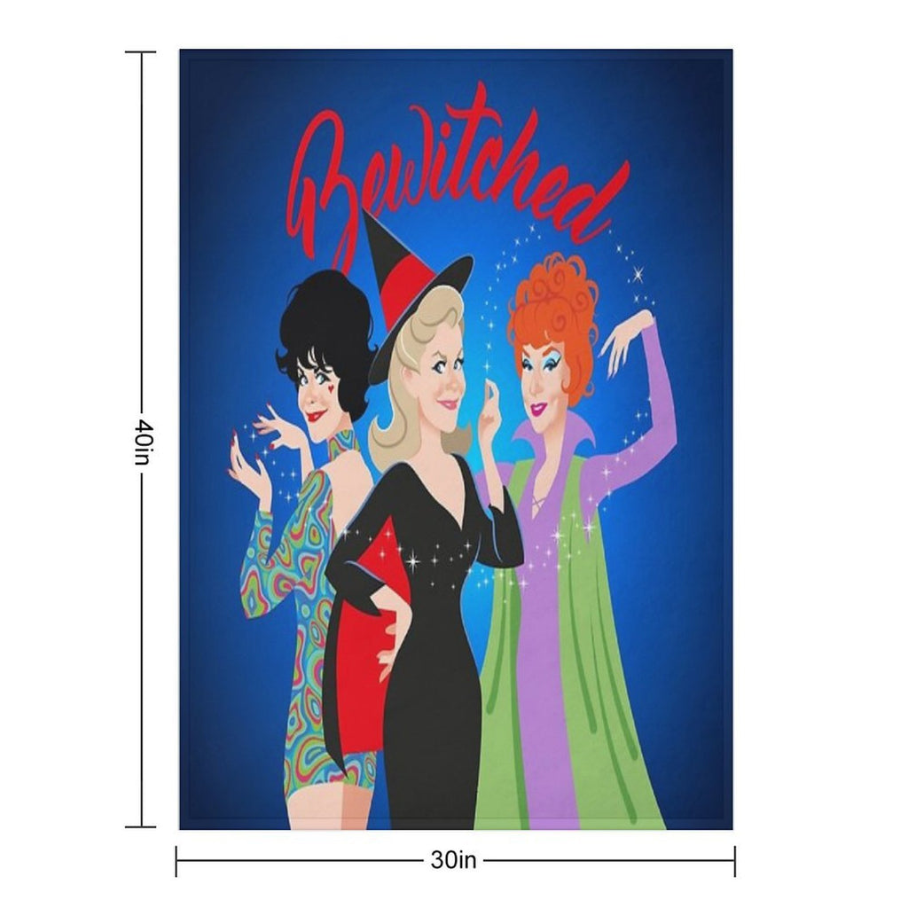 Bewitched 60 Anniversary Sustainable Throw Blanket