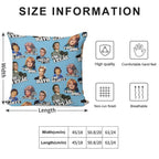 PRISONER CELL BLOCK H - Vintage Style Character Art - Cast Stars Soft Warmth Comfort Throw Pillow