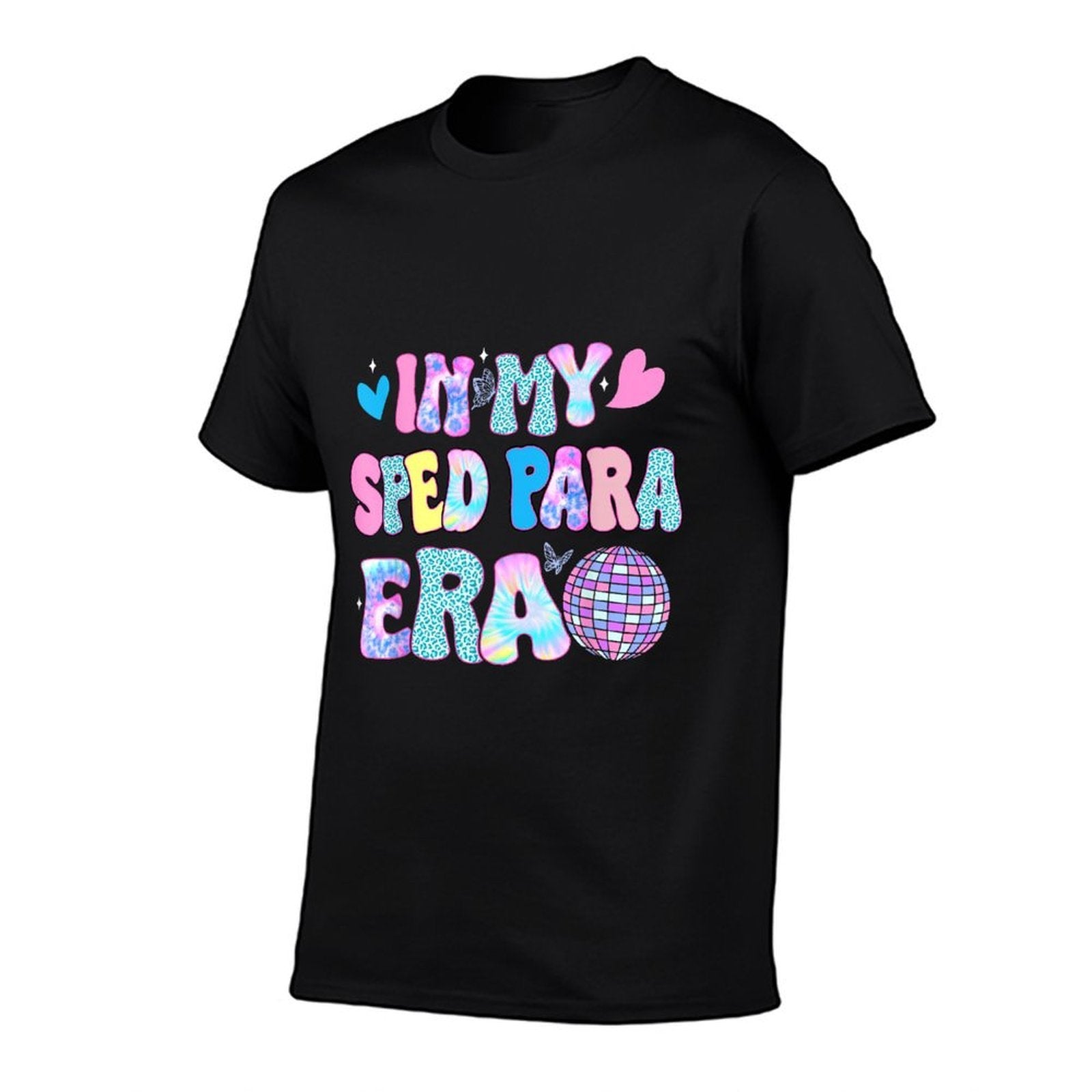 Tie Dye Leopard Back to School Gift In My Sped Para Era  Moisture-wicking T-Shirt