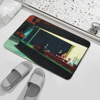 Nighthawks by Edward Hopper Durable Bath Mat