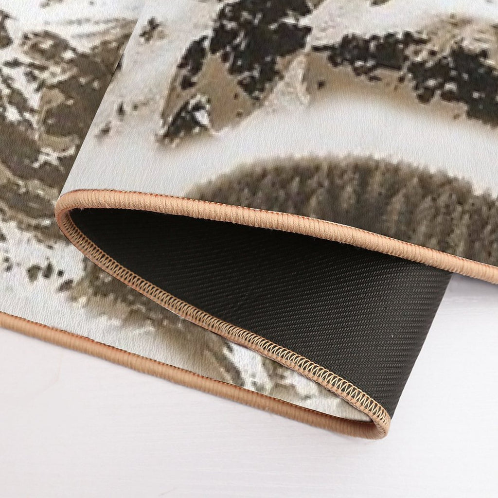 Mountainscape  Odorless Bath Mat