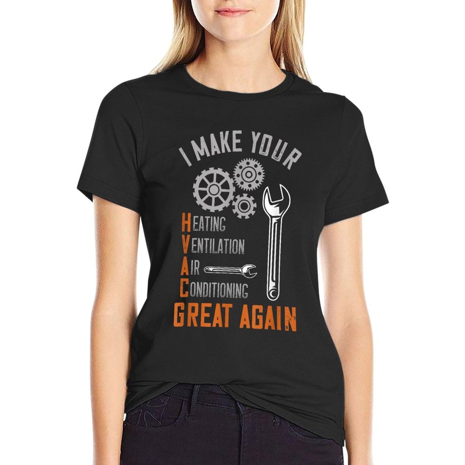 HVAC Technician HVAC Tech I Make Your HVAC Clean Again  Affordable Price T-Shirt