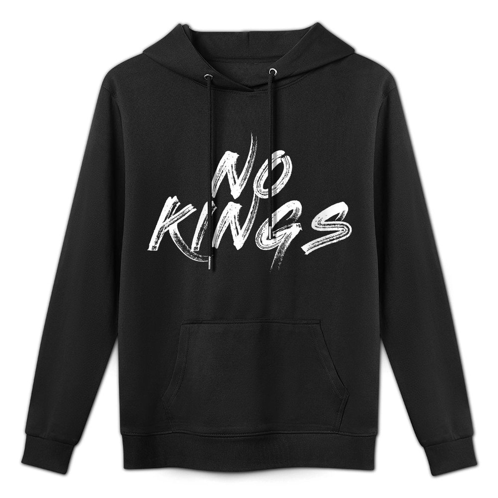 Womens No Kings Proud To Have No King Cotton-Polyester Blend Hoodie