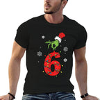 Number 6 Matching 67 Meme 6 7 Christmas Boys Youth Kids Comfortable T-Shirt