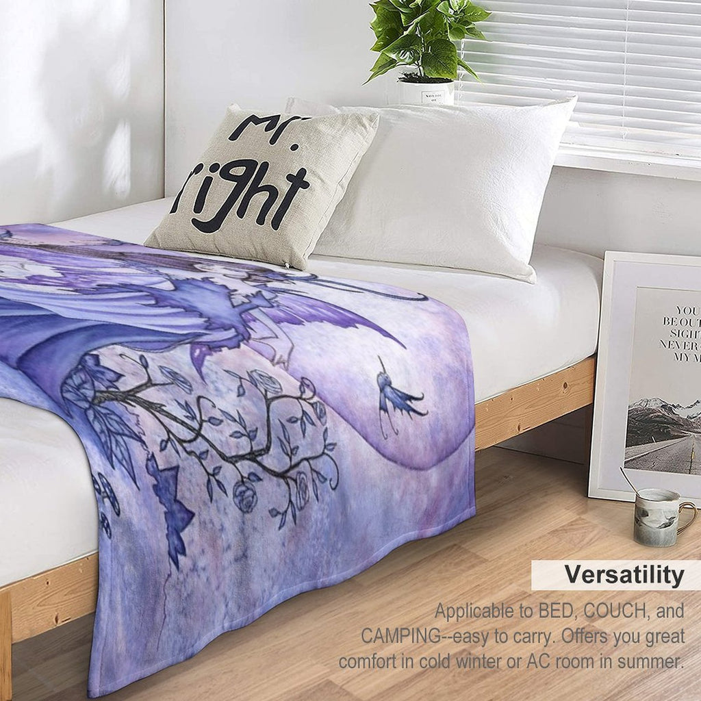 The Night Garden Shrink-resistant Throw Blanket