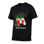 Camper Christmas Tree Matching Family Christmas Pajama  Wrinkle-resistant T-Shirt