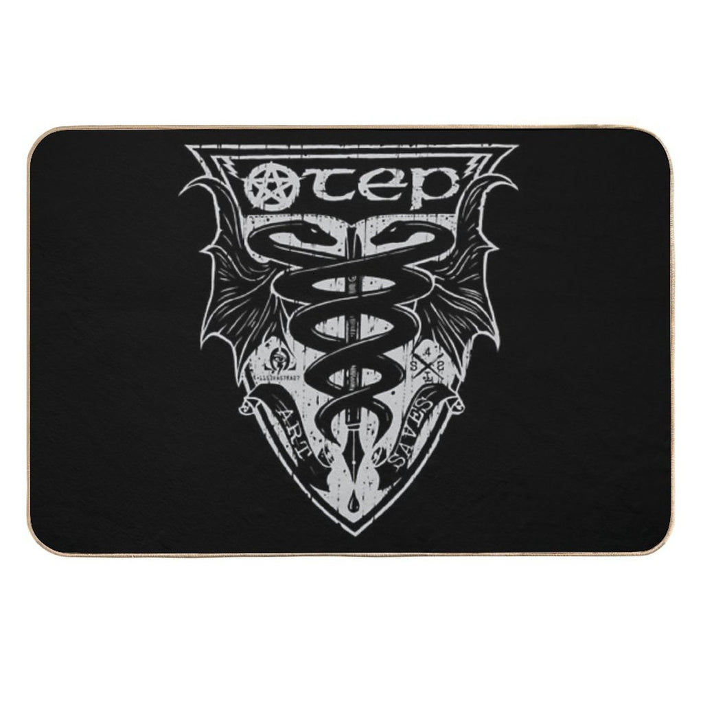 OTEP ART SAVES  Fade-Resistant Bath Mat