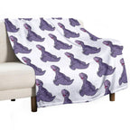 Baby Littlefoot Land Before Time Travel-friendly Throw Blanket