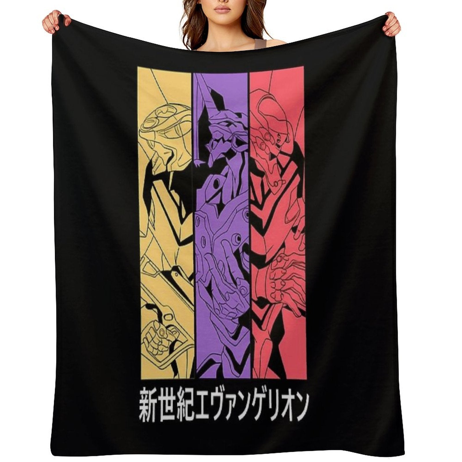 EVANGELION All-season Throw Blanket