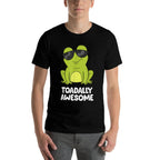 The Toad Lover Gift Store Toadally Awesome Amphibian Frog Funny Toad  Graphic-printed T-Shirt