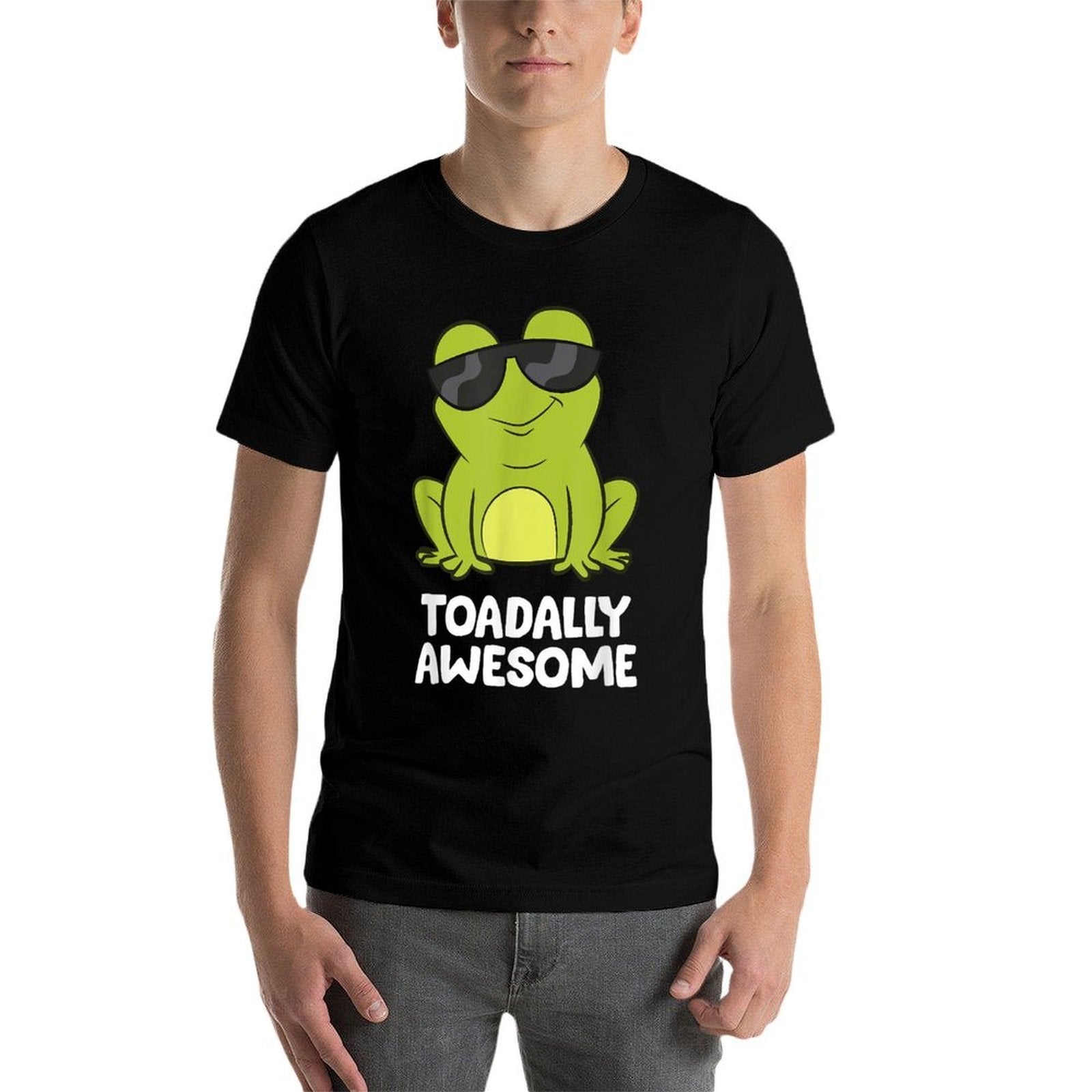 The Toad Lover Gift Store Toadally Awesome Amphibian Frog Funny Toad  Graphic-printed T-Shirt