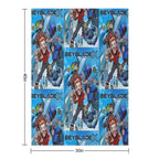 Beyblade X Lightweight Throw Blanket