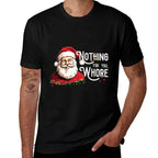 Nothing For You Whore Funny Santa Claus Christmas Vintage  Moisture-wicking T-Shirt