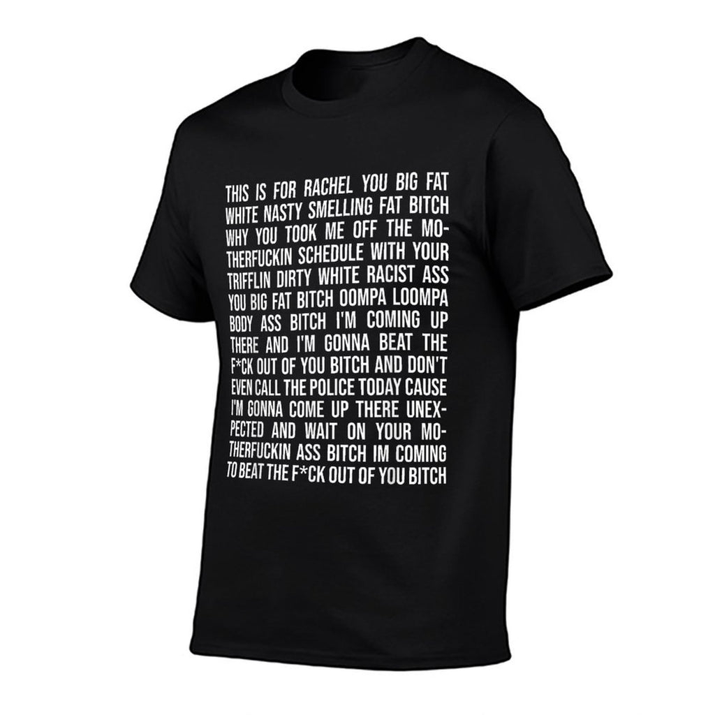 This Is For Rachel Voicemail I Funny Meme  Tagless Design T-Shirt