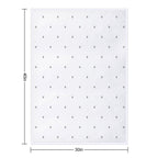 Grey Dots Versatility Throw Blanket