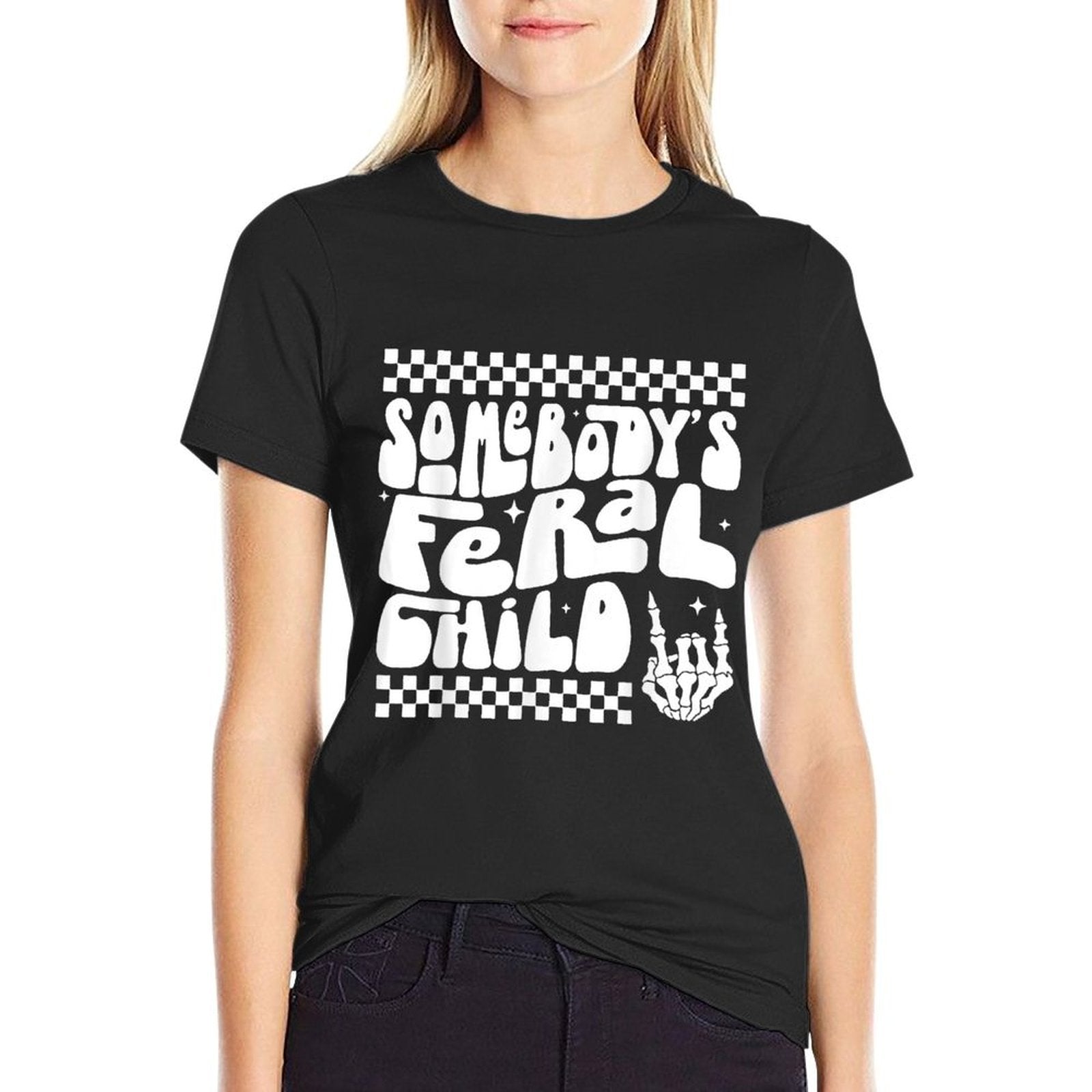 Somebodys Feral Child  Relaxed-fit T-Shirt
