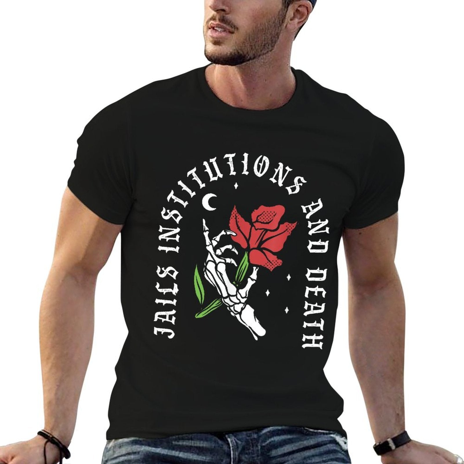 Jails Institutions Death Recovery Gift 12 Steps Sobriety AA  Summer-ready Fabric T-Shirt