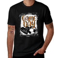 Soccer Game Day Women Leopard Cheetah Print Soccer Fan  Soft T-Shirt