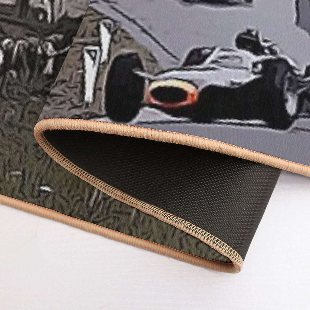 Eau Rouge; Spa  Repositionable Bath Mat