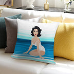 Suddenly Liz Soft Style Accent Throw Pillow