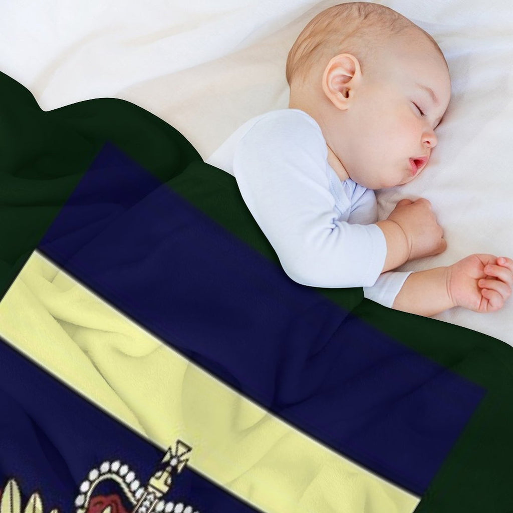 Royal Logistics Corps RLC CAP BADGE Multi-functional Throw Blanket