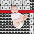 Shibori Japanese Geometric Motif Patchwork Anti-pilling Throw Blanket