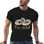 Cute Funny Hognose Snake Im Dead  Lightweight T-Shirt