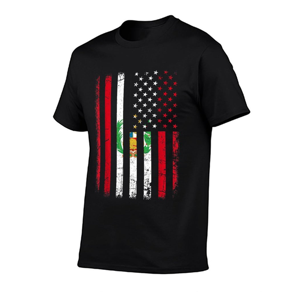 Peruvian American Peruvian Roots Peru America Comfortable T-Shirt