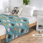 Neko Atsume Versatility Throw Blanket