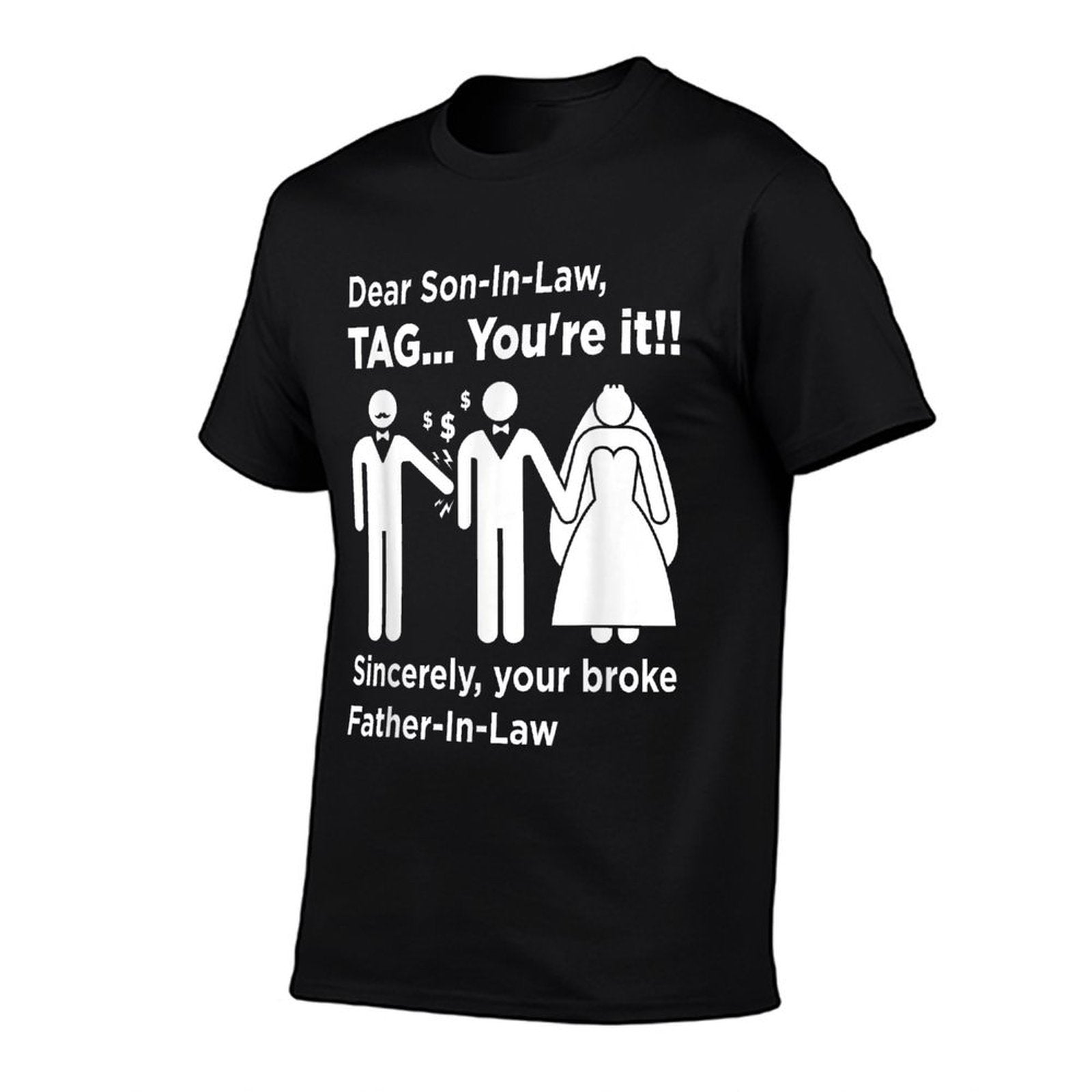 Dear Son-In-Law - Father Of The Bride Dad Wedding Marriage  Polyester Blend T-Shirt