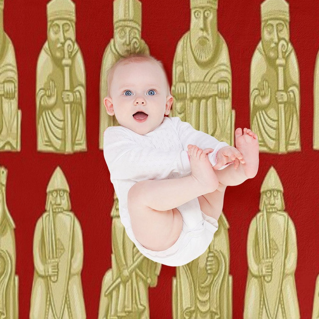 Lewis Chessmen Durable Throw Blanket