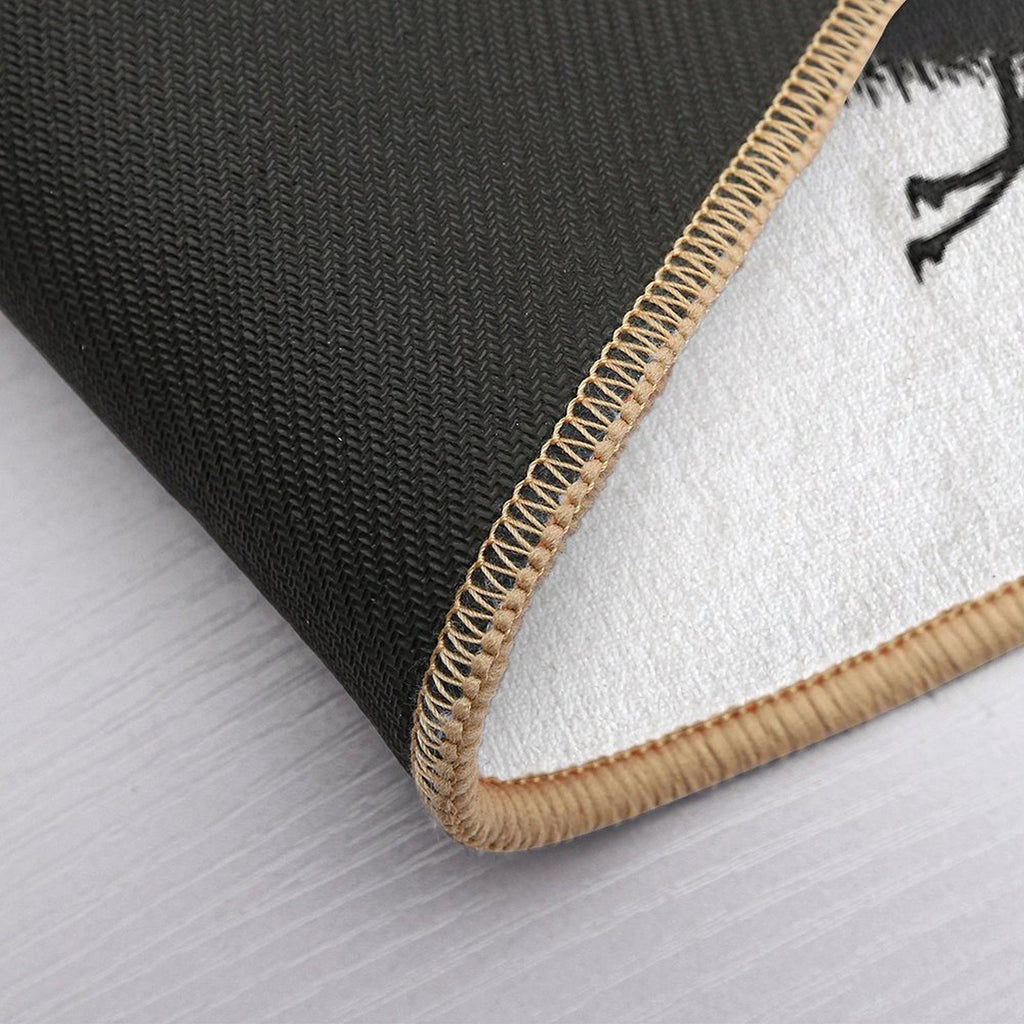 Fat Baby Raven  Non-Slip Bath Mat