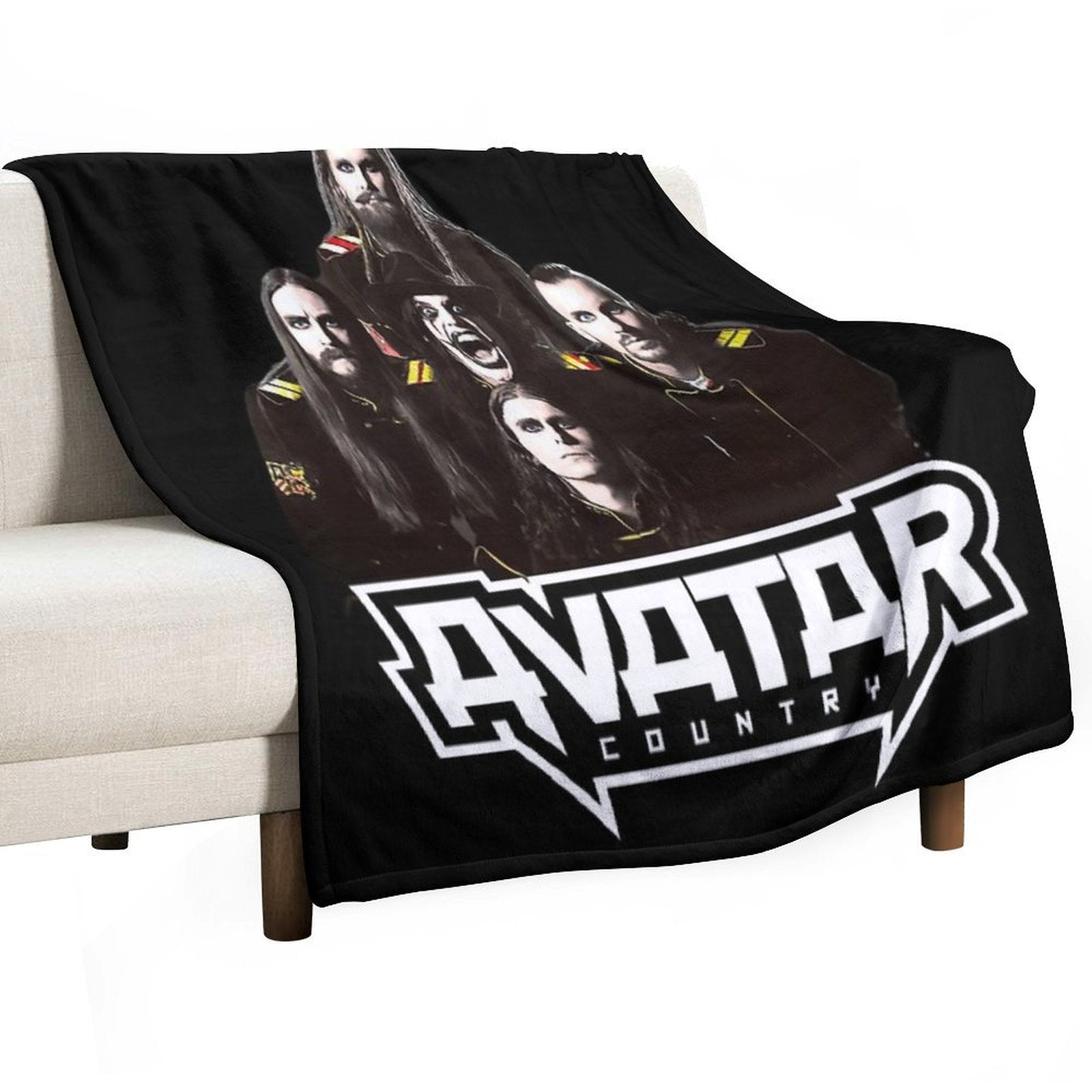 Best Art of Avatar Band Shrink-resistant Throw Blanket
