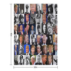 Fascism - A Warning Wrinkle-free Throw Blanket