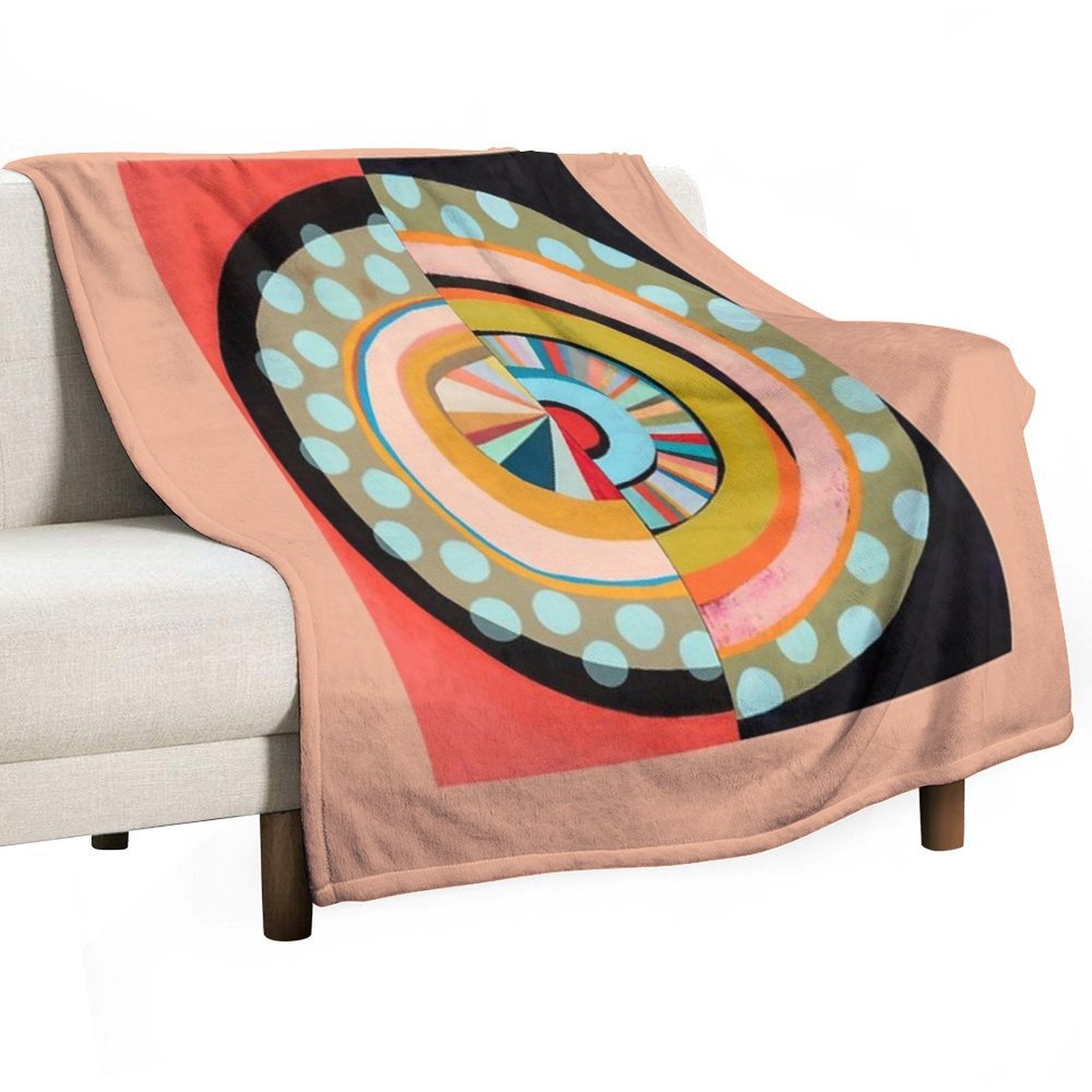 Moving Target No. 59.4 Versatility Throw Blanket