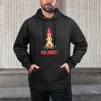 Red Rocket Dog Funny Dank Meme Memes Men Women Casual Wear Hoodie