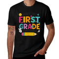 Watch Out First Grade Here I Come Back To School 1st Grade  Stretchy T-Shirt