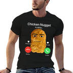 Chicken Nugget Is Calling  Breathable T-Shirt