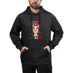 Mexico Girl Mexico for Women Patriotic Mexican Girl Easy Care Hoodie