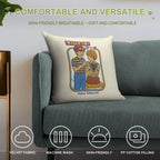 Rainy Day Fun Soft Skin-Friendly Throw Pillow