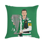 Callum McGregor League Trophy Soft Multiple Sizes Throw Pillow