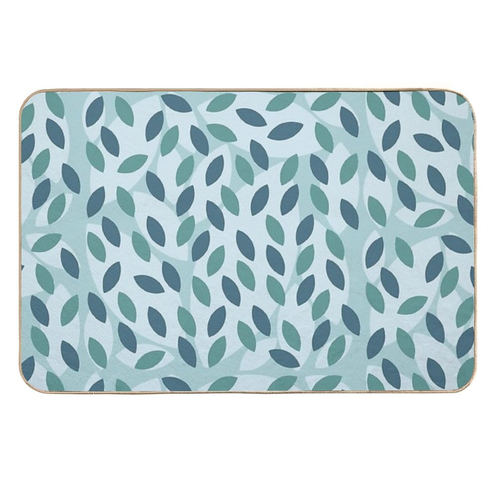 Abstract Seamless Pattern  Stain-Proof Bath Mat