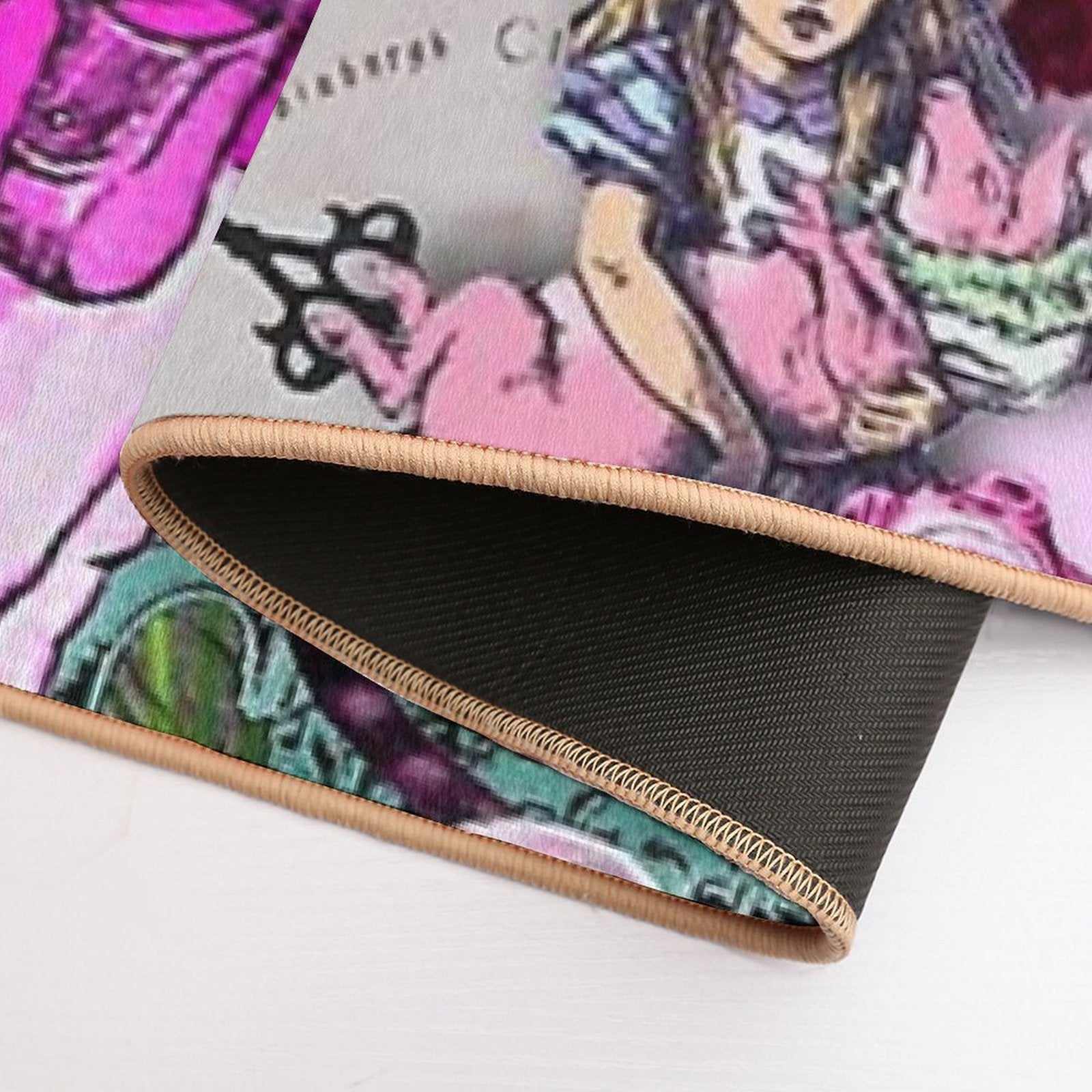 Alice Vintage  Slip-Resistant Bath Mat