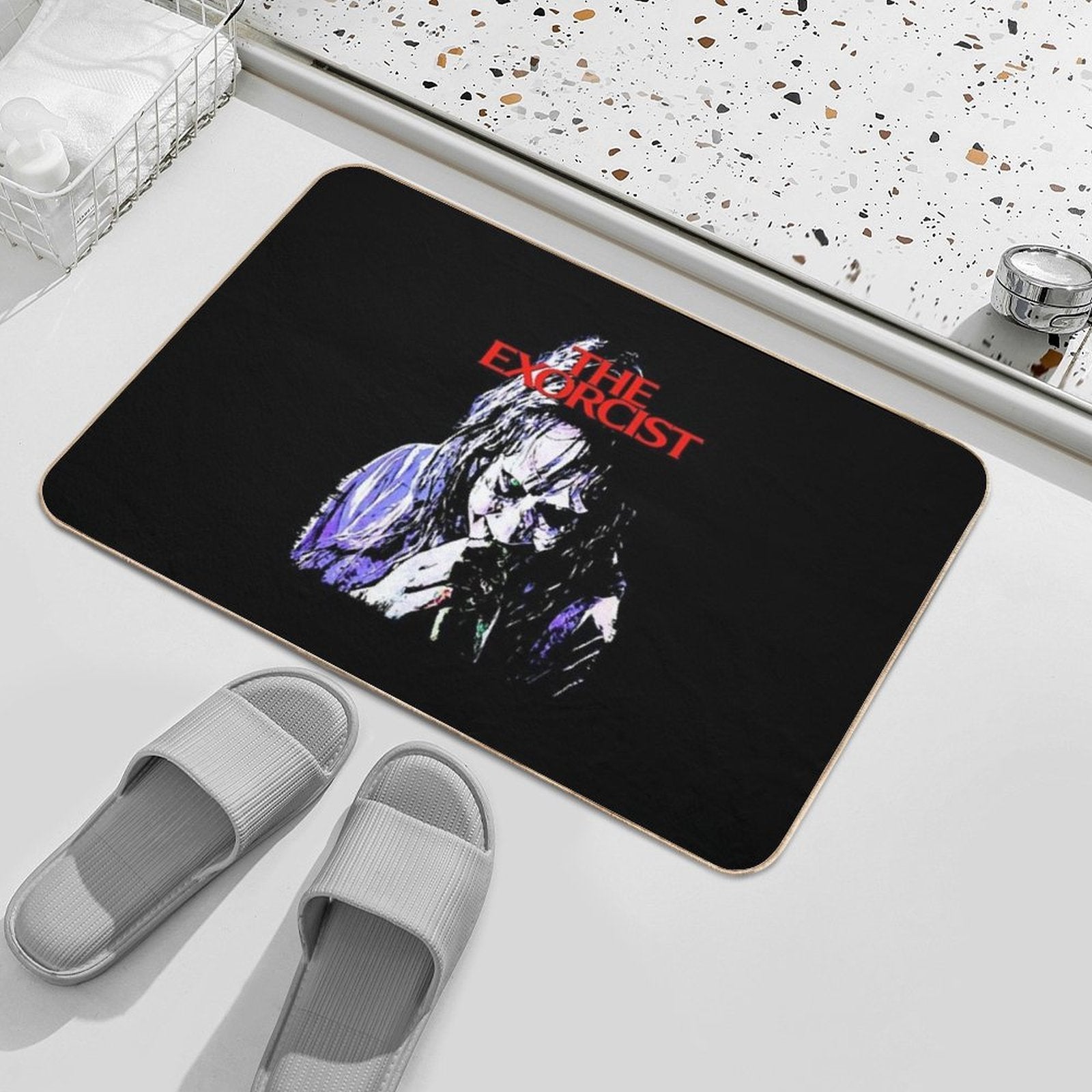 The Exorcist Horror  Easy Maintenance Bath Mat