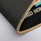 VHS Video Home System - Retro 1980's Video  Fade-Resistant Bath Mat